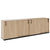 CHOICE Ensemble de placards | 2OH, 2400 x 760 mm, chêne ambre