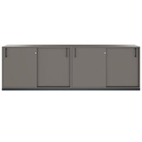 CHOICE Ensemble de placards | 2OH, 2400 x 760 mm, gris cubanite