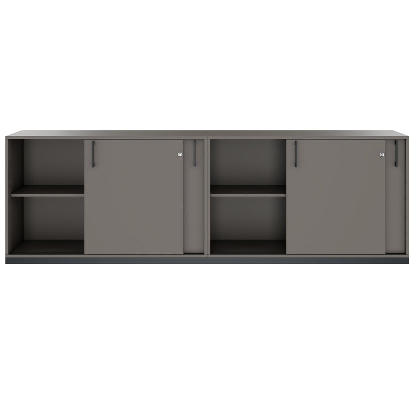 CHOICE Ensemble de placards | 2OH, 2400 x 760 mm, gris cubanite