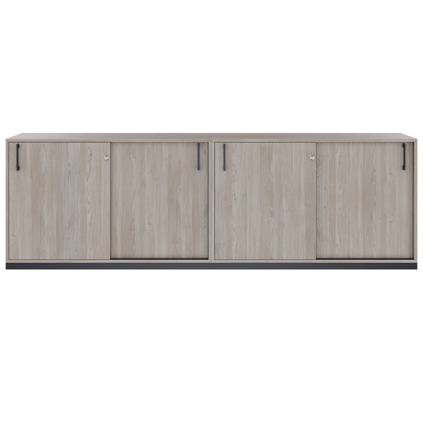CHOICE Ensemble de placards | 2OH, 2400 x 760 mm, North Oak Gray