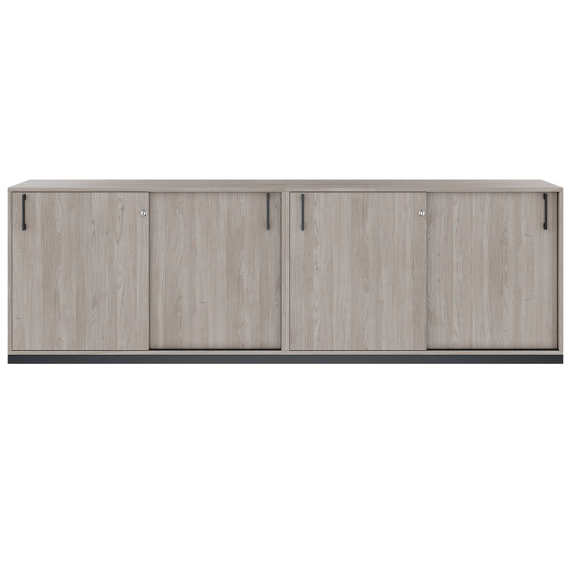 CHOICE Ensemble de placards | 2OH, 2400 x 760 mm, North Oak Gray
