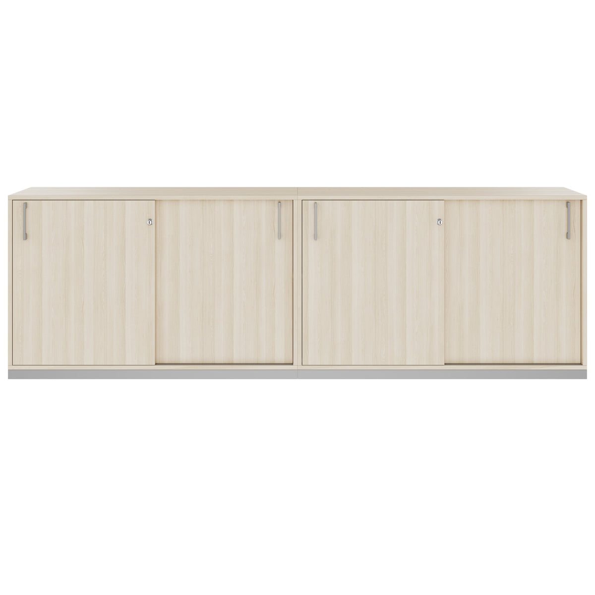 CHOICE Ensemble d'armoires | 2OH, 2400 x 760 mm, chêne sablé  - 3 Lightbox Main Image