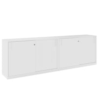 CHOICE Ensemble de placards | 2OH, 2400 x 760 mm, blanc