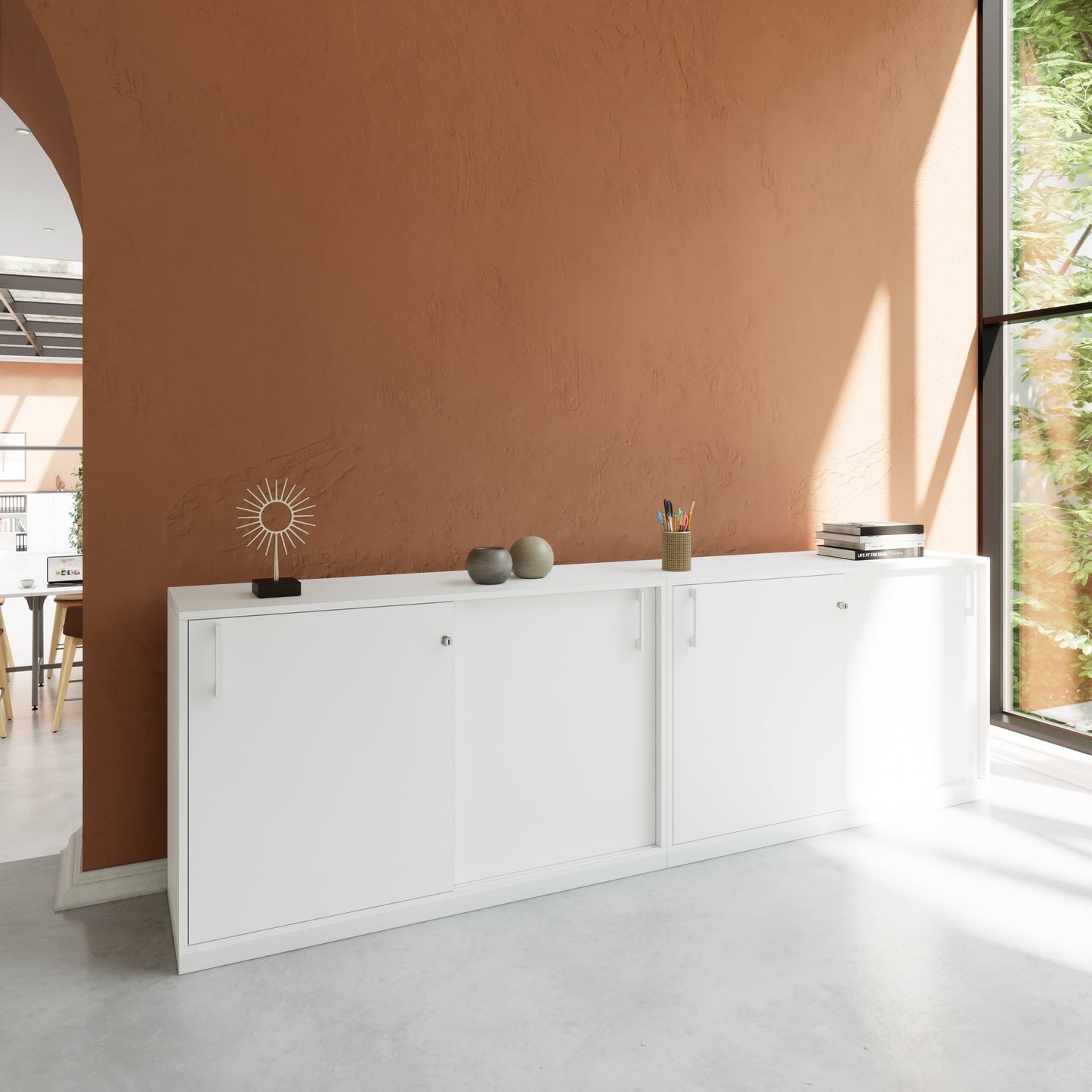 CHOICE Ensemble de placards | 2OH, 2400 x 760 mm, blanc