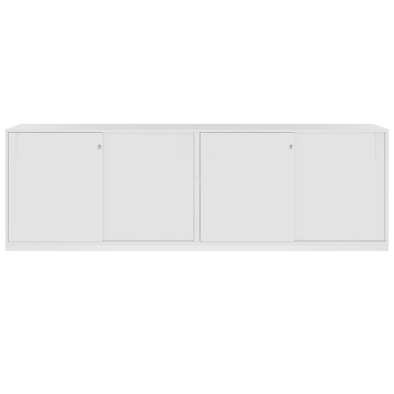 CHOICE Schrankset | 2OH, 2400 x 760 mm, Weiß - 3 Main Image