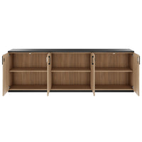 CHOICE Cupboard set | 2OH, 2400 x 785 mm, amber oak