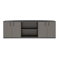 CHOICE Cupboard set | 2OH, 2400 x 785 mm, cubanite gray - 3 Thumbnail Image