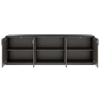 CHOICE Cupboard set | 2OH, 2400 x 785 mm, cubanite gray