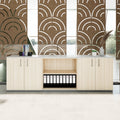 CHOICE Schrankset | 2OH, 2400 x 785 mm, Sandesche - 2 Thumbnail Image
