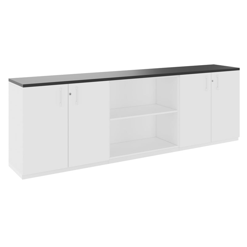 CHOICE Ensemble d’armoires | 2 OH, 2400 x 785 mm, blanc  - 1 Main Image