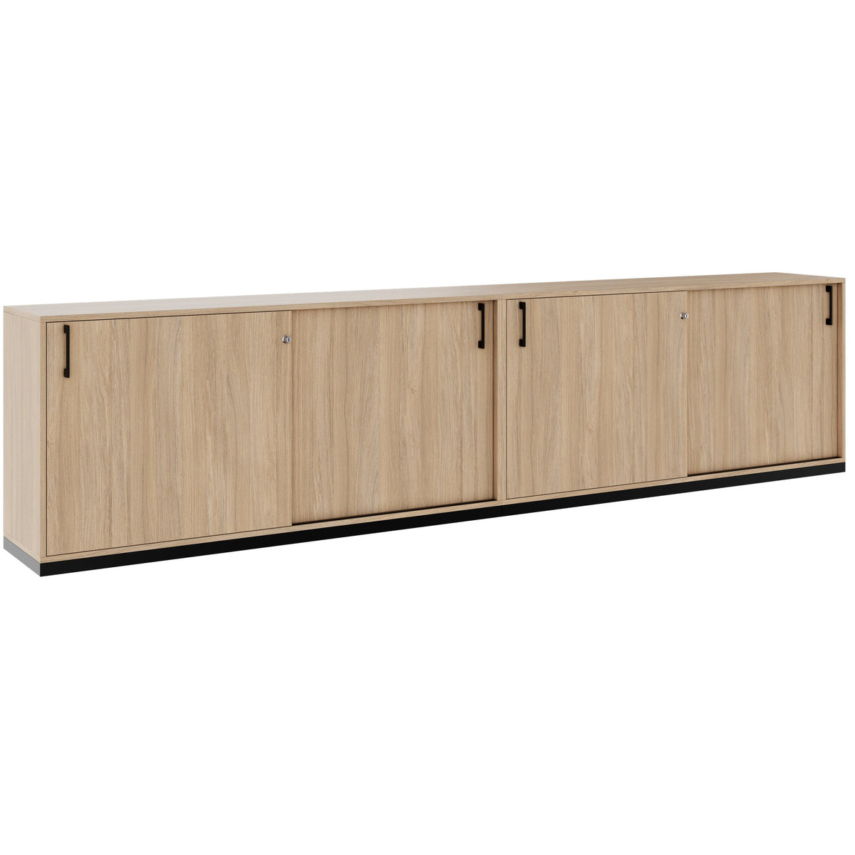 CHOICE Ensemble d'armoires | 2 OH, 3200 x 760 mm, chêne ambré  - 1 Lightbox Main Image