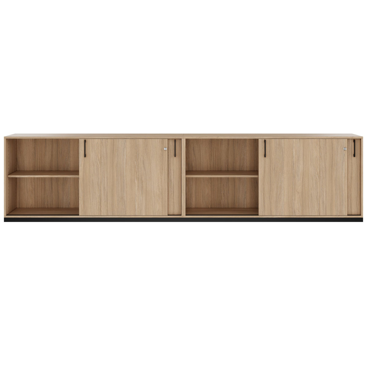 CHOICE Ensemble d'armoires | 2 OH, 3200 x 760 mm, chêne ambré  - 4 Lightbox Main Image