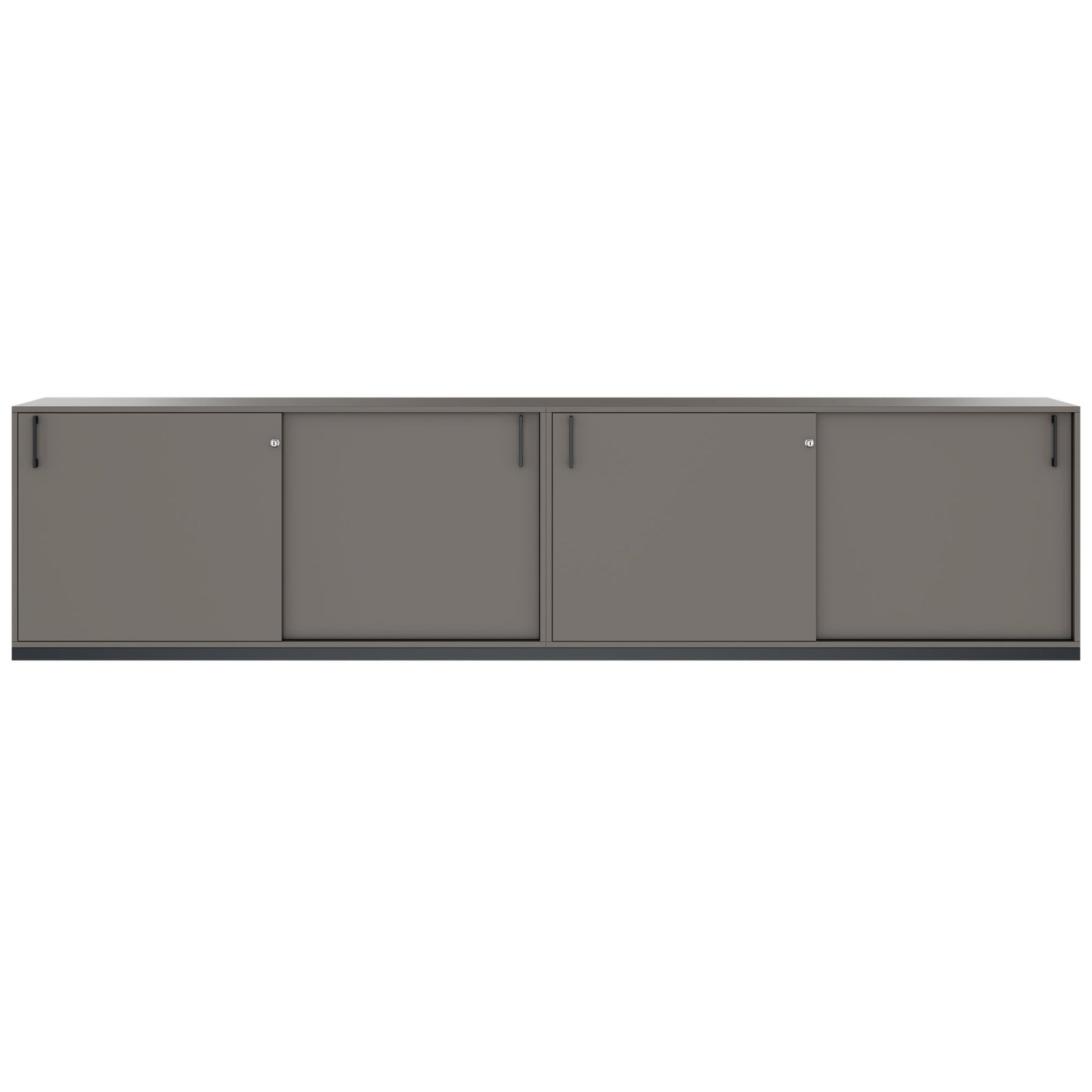 CHOICE Ensemble de placards | 2OH, 3200 x 760 mm, gris cubanite