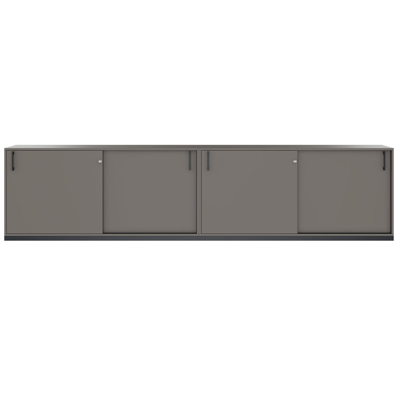 CHOICE Ensemble d'armoires | 2 OH, 3200 x 760 mm, gris cubanite  - 3 Main Image