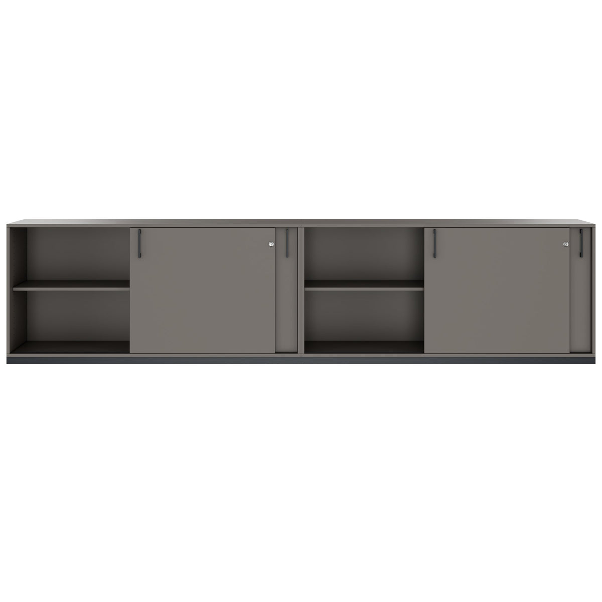 CHOICE Ensemble d'armoires | 2 OH, 3200 x 760 mm, gris cubanite  - 4 Lightbox Main Image