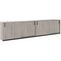CHOICE Set di armadi | 2 OH, 3200 x 760 mm, rovere nordico grigio  - 1 Thumbnail Image