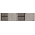 CHOICE Set di armadi | 2 OH, 3200 x 760 mm, rovere nordico grigio  - 4 Thumbnail Image