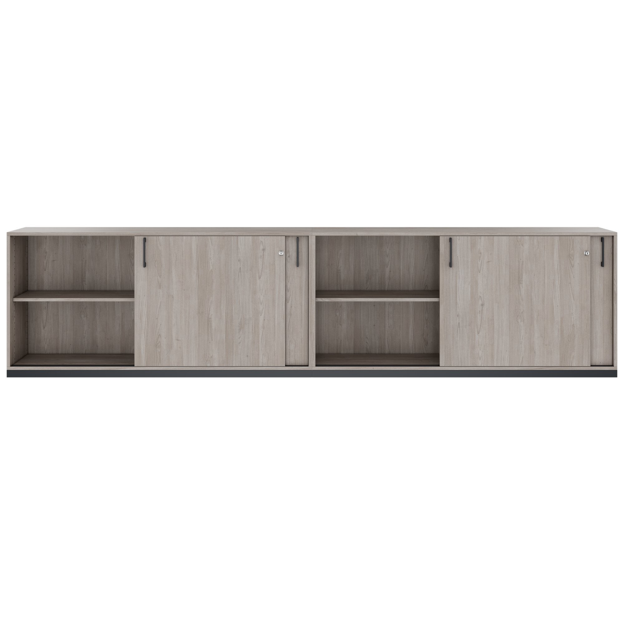 CHOICE Ensemble de placards | 2OH, 3200 x 760 mm, North Oak Gray