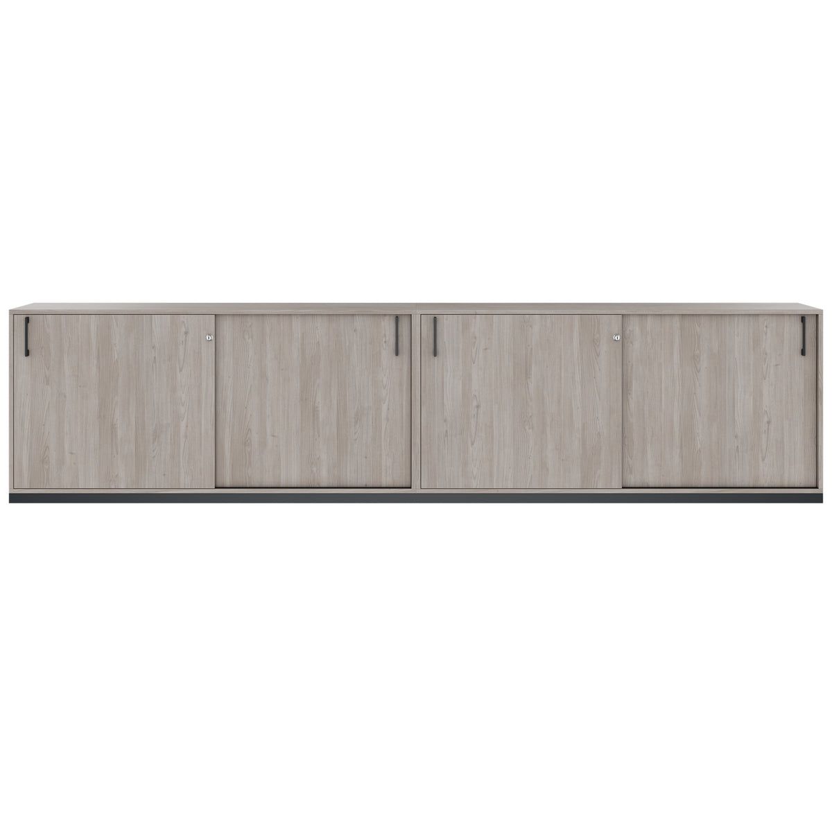 CHOICE Set di armadi | 2 OH, 3200 x 760 mm, rovere nordico grigio  - 3 Lightbox Main Image