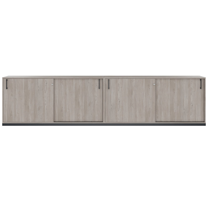 CHOICE Set di armadi | 2 OH, 3200 x 760 mm, rovere nordico grigio  - 3 Main Image