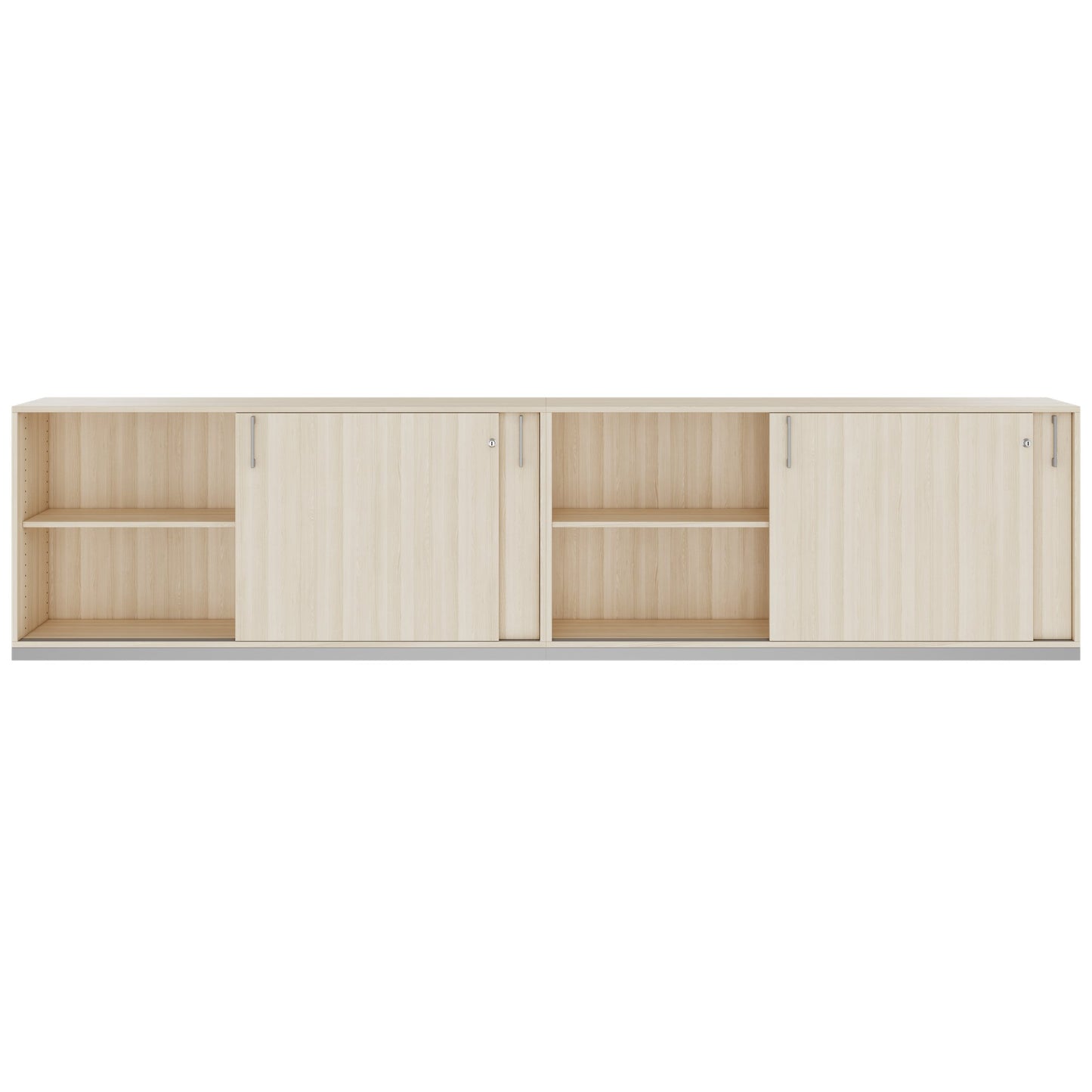 CHOICE Set di armadietti | 2oh, 3200 x 760 mm, cenere di sabbia