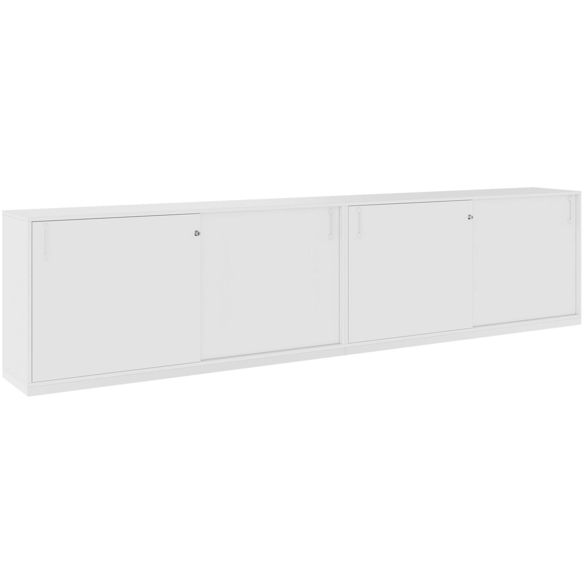 CHOICE Ensemble d'armoires | 2 hauteurs de dossier, 3200 x 760 mm, Blanc  - 1 Lightbox Main Image