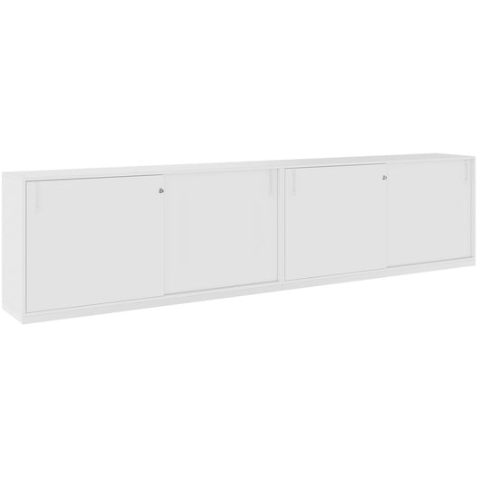 CHOICE Set di armadietti | 2OH, 3200 x 760 mm, bianco