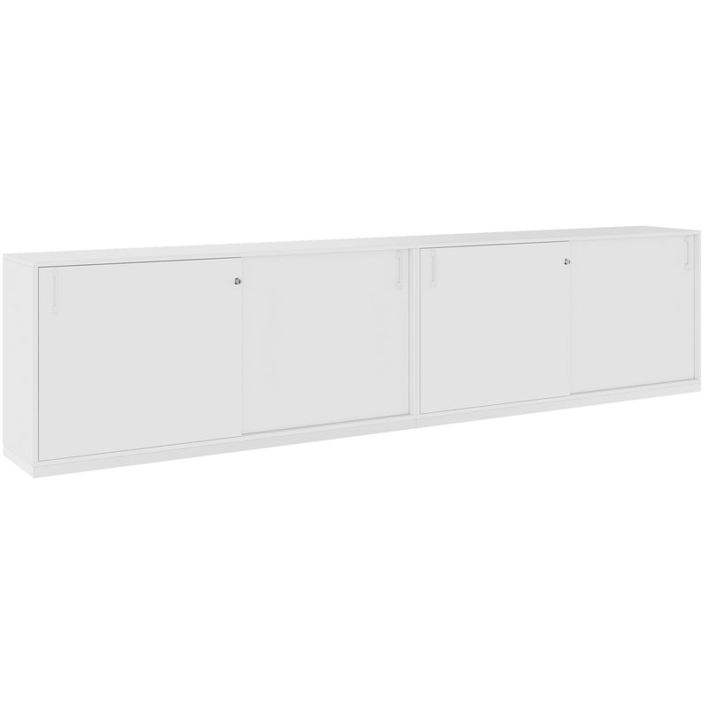 CHOICE Ensemble d'armoires | 2 hauteurs de dossier, 3200 x 760 mm, Blanc  - 1 Main Image