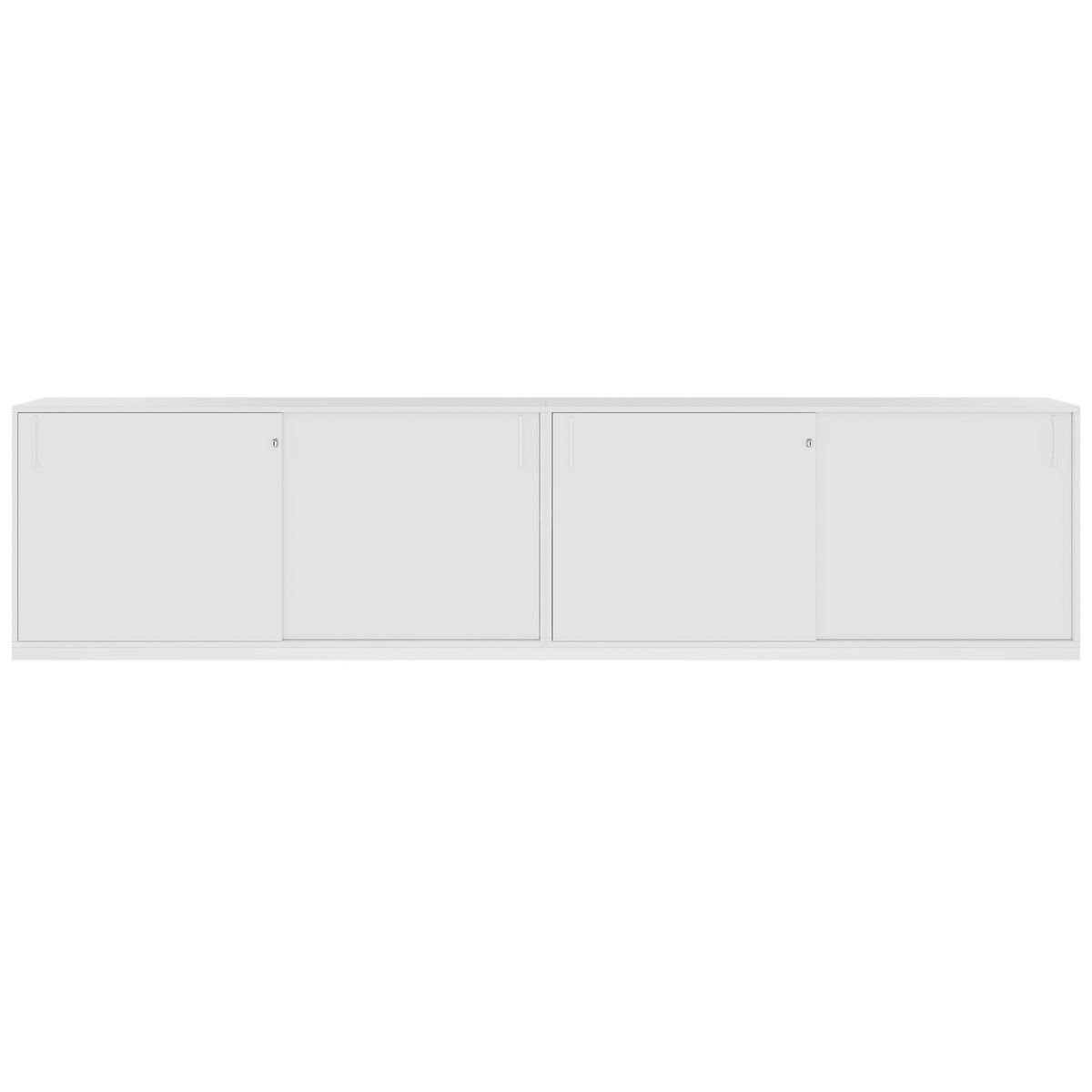 CHOICE Ensemble d'armoires | 2 hauteurs de dossier, 3200 x 760 mm, Blanc  - 3 Lightbox Main Image