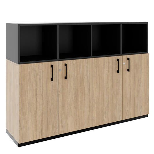 CHOICE Schrankset | 3OH, 1600 x 1130 mm, Bernsteineiche