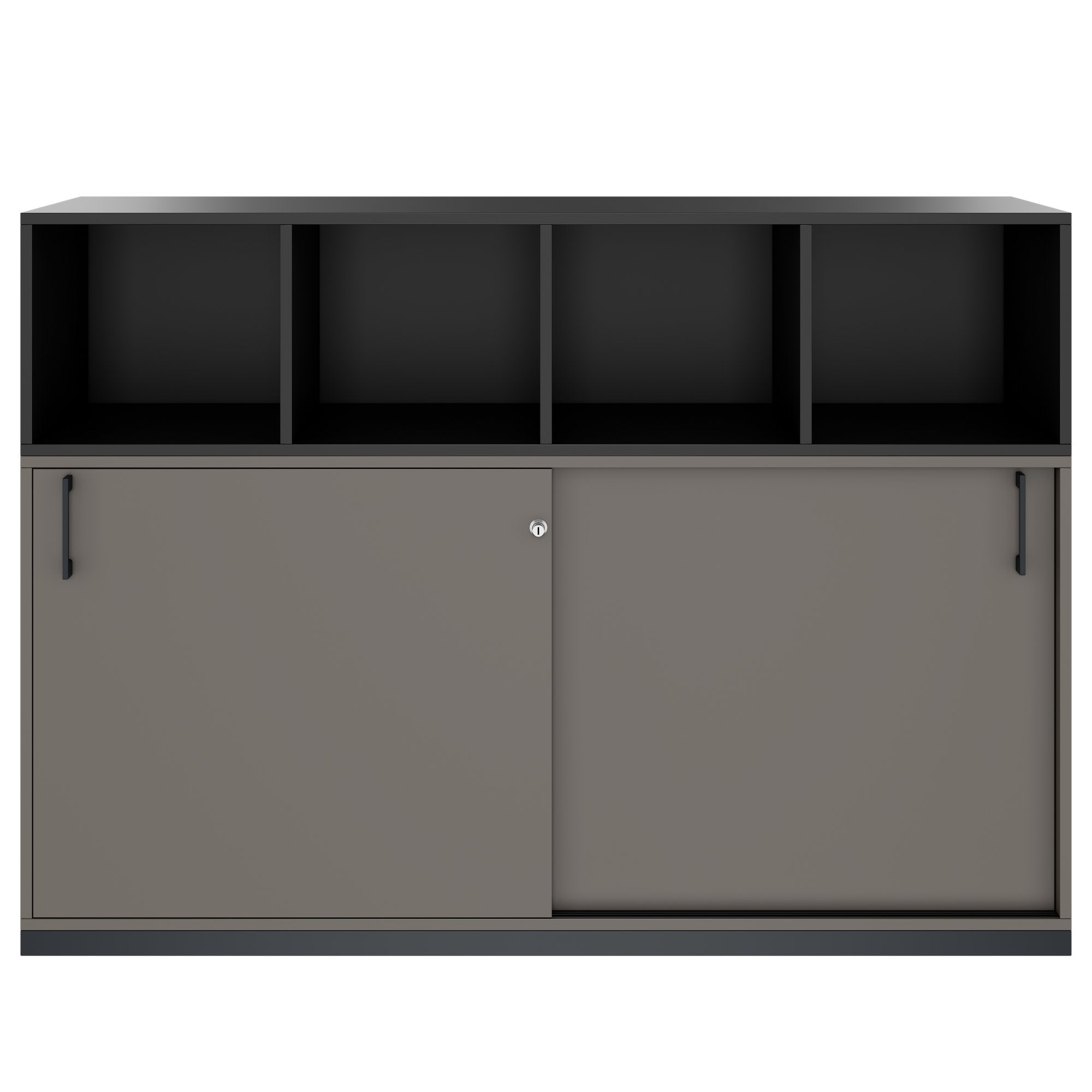 CHOICE Ensemble de placards | 3OH, 1600 x 1130 mm, gris cubanite