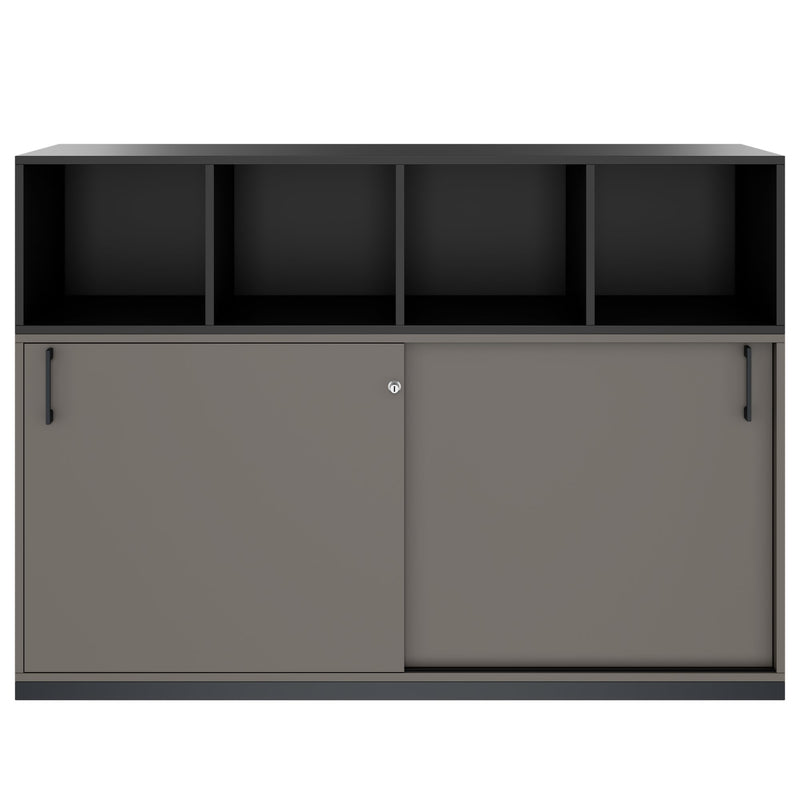 CHOICE Cupboard set | 3Oh, 1600 x 1130 mm, cubanite gray - 3 Main Image