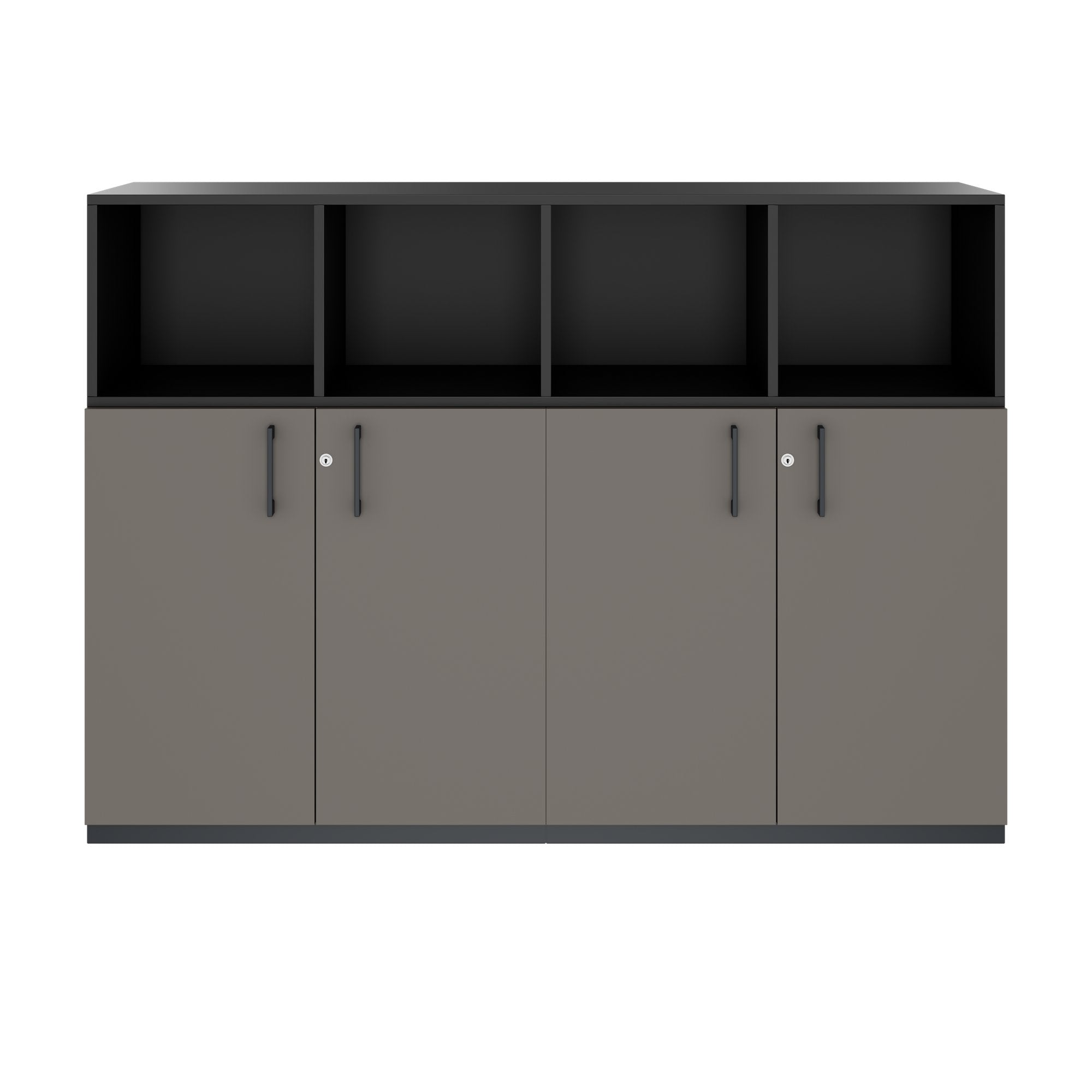 CHOICE Schrankset | 3OH, 1600 x 1130 mm, Cubanitgrau