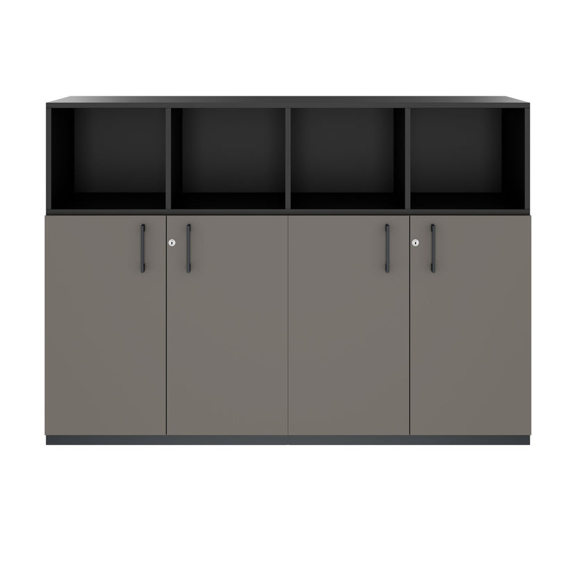 CHOICE Schrankset | 3OH, 1600 x 1130 mm, Cubanitgrau