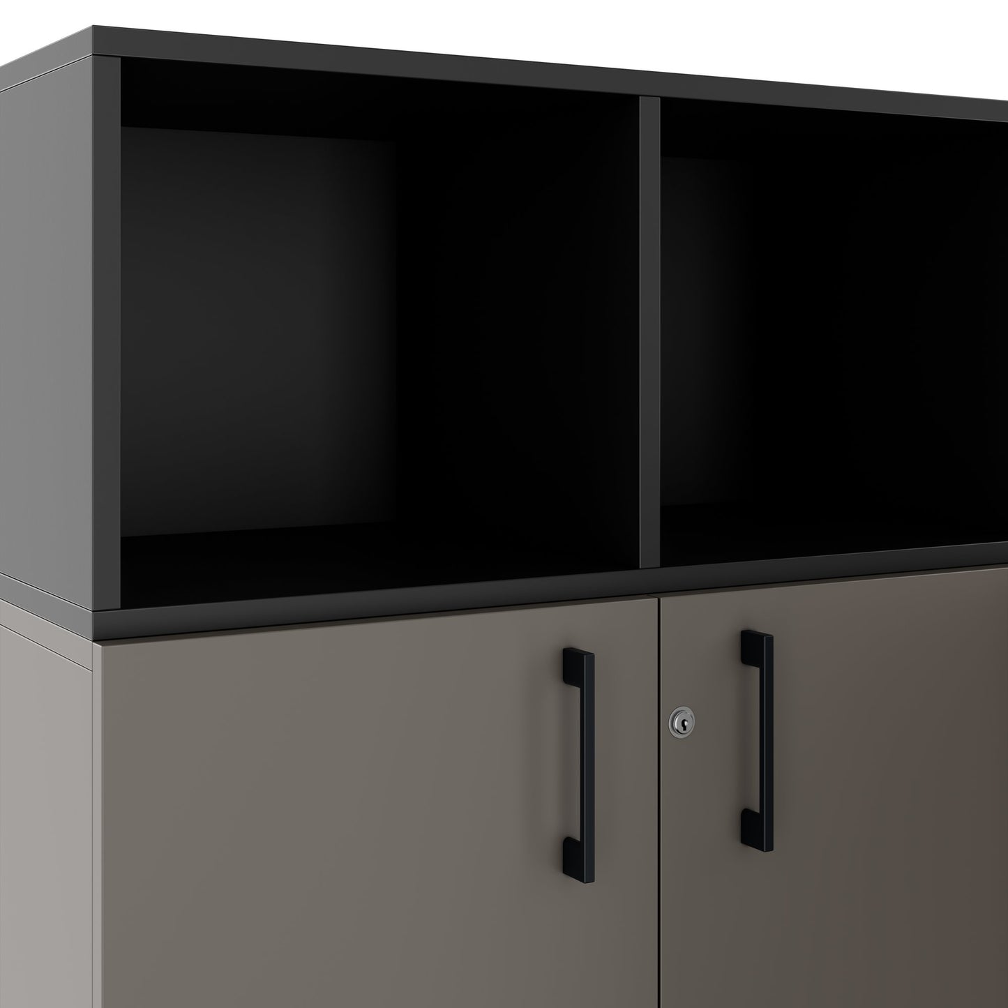 CHOICE Schrankset | 3OH, 1600 x 1130 mm, Cubanitgrau