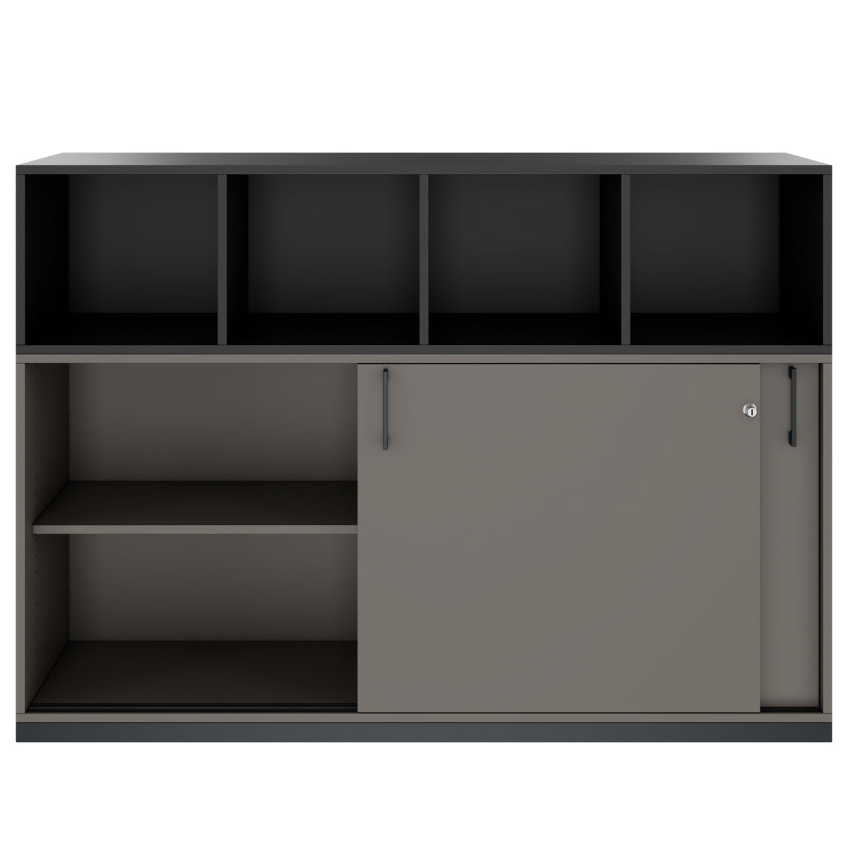 CHOICE Cupboard set | 3Oh, 1600 x 1130 mm, cubanite gray - 4 Lightbox Main Image