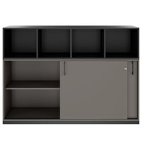 CHOICE Ensemble de placards | 3OH, 1600 x 1130 mm, gris cubanite