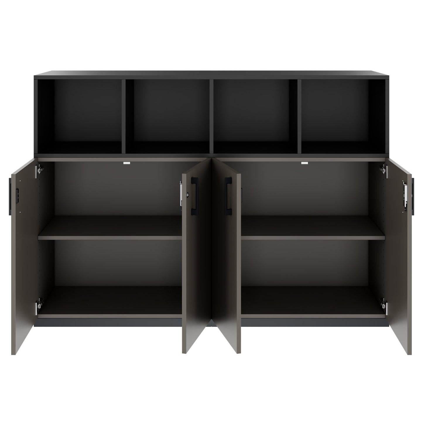 CHOICE Schrankset | 3OH, 1600 x 1130 mm, Cubanitgrau