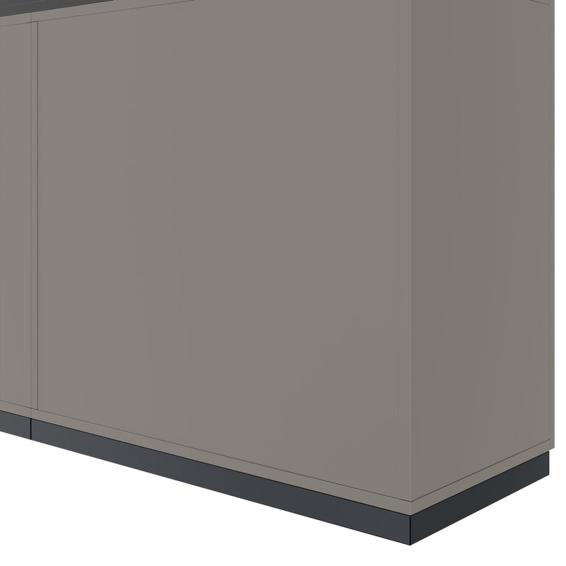 CHOICE Cabinet set | 3 OH, 1600 x 1130 mm, Cubanit grey  - 9 Main Image