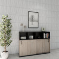 CHOICE Cupboard set | 3Oh, 1600 x 1130 mm, north oak gray - 2 Thumbnail Image