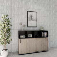 CHOICE Ensemble de placards | 3OH, 1600 x 1130 mm, North Oak Gray