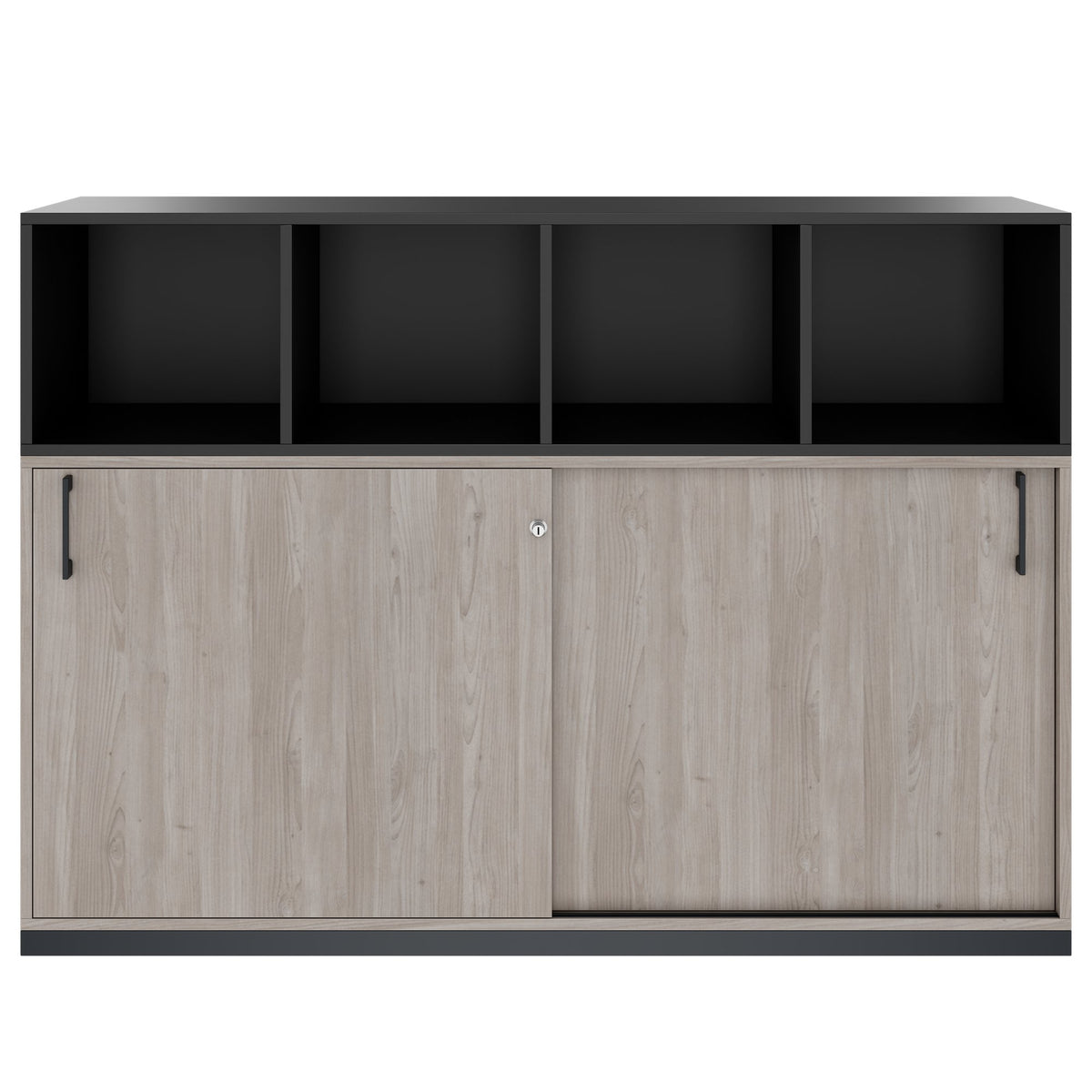 CHOICE Cupboard set | 3Oh, 1600 x 1130 mm, north oak gray - 3 Lightbox Main Image