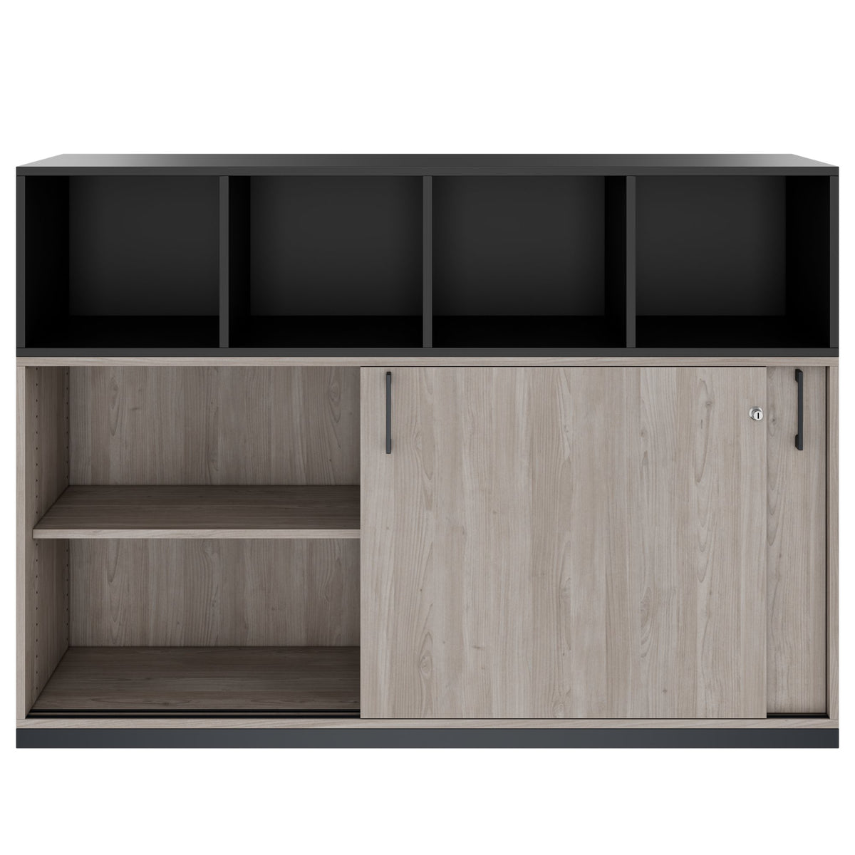 CHOICE Cupboard set | 3Oh, 1600 x 1130 mm, north oak gray - 4 Lightbox Main Image