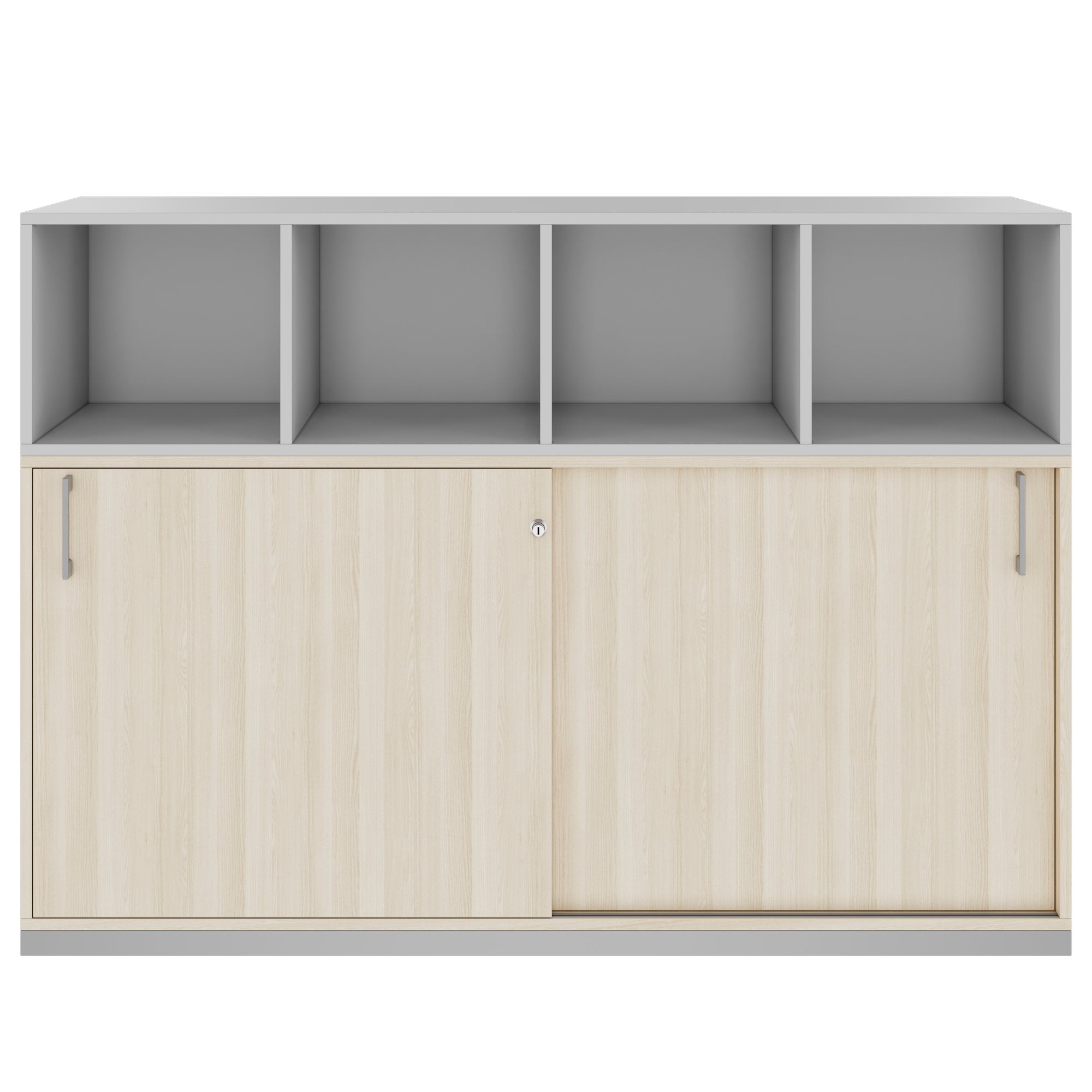 CHOICE Set di armadietti | 3oh, 1600 x 1130 mm, cenere di sabbia