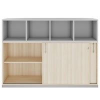 CHOICE Set di armadietti | 3oh, 1600 x 1130 mm, cenere di sabbia