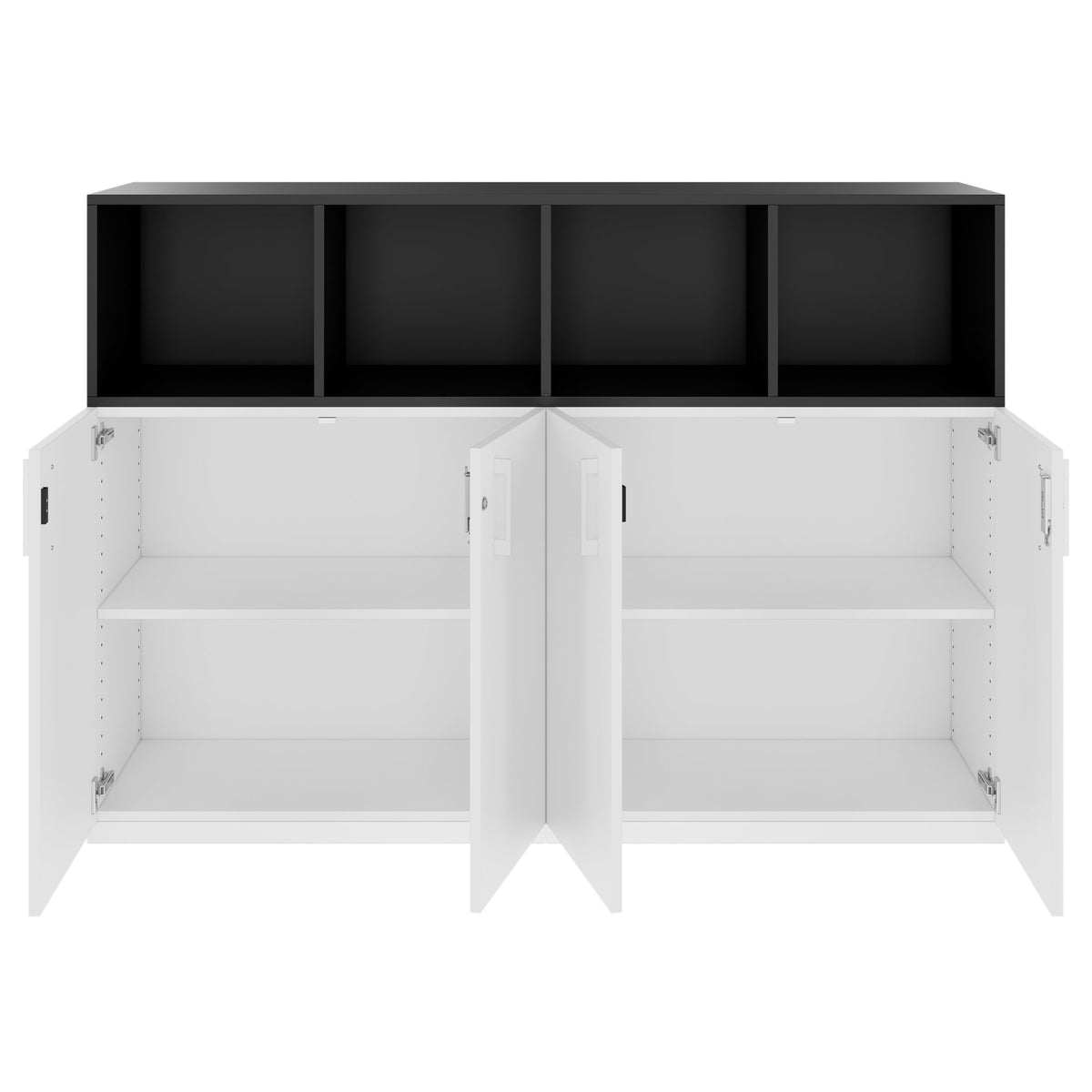 CHOICE Ensemble d’armoires | 3OH, 1600 x 1130 mm, blanc  - 4 Lightbox Main Image