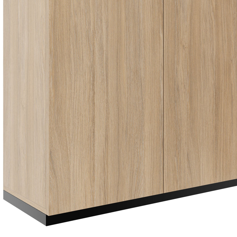 CHOICE Ensemble d'armoires | 3OH, 2000 x 1140 mm, chêne ambré  - 5 Main Image