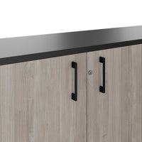 CHOICE Schrankset | 3OH, 2000 x 1140 mm, Nordeiche grau