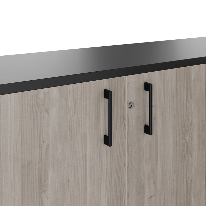 CHOICE Cabinet set | 3OH, 2000 x 1140 mm, Nordic oak grey  - 9 Main Image