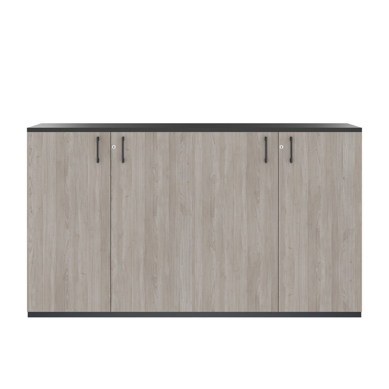 CHOICE Cabinet set | 3OH, 2000 x 1140 mm, Nordic oak grey  - 6 Main Image